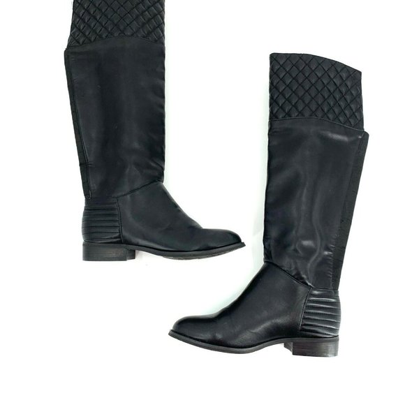 Chinese Laundry Fallout Boot Pull On Black Quilted - Picture 3 of 8